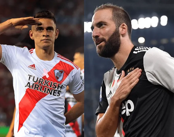 El argentino, Gonzalo Higuaín habló de su posible llegada a River Plate pese a que había dicho que no regresará y esta es la opinión que tiene de Santos Borré.