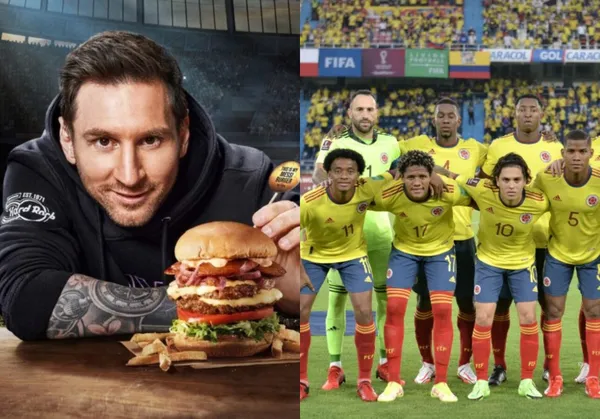 El argentino Lionel Messi se hizo viral por la hamburguesa que sacó al mercado, pero el colombiano Camilo Vargas ya tiene experiencia en ese negocio desde hace tiempo.