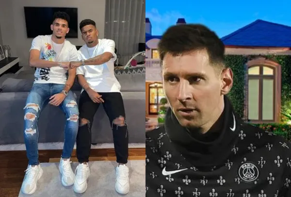 El argentino Lionel Messi tiene una lujosa mansión en España y el colombiano Luis Díaz no tiene nada que envidiarle con la suya en Inglaterra.