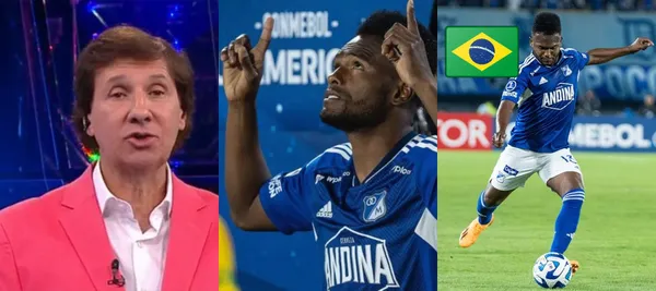 El argentino sorprendió a los hinchas con el nuevo apodo para Elvis Perlaza