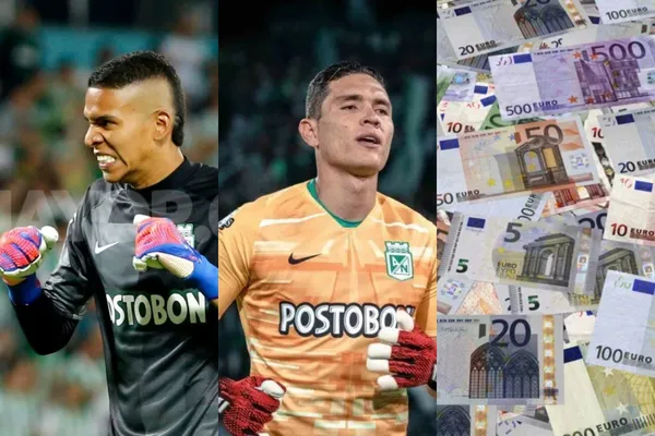 El arquero Aldair Quintana podría salir de Atlético Nacional de cara a la próxima temporada