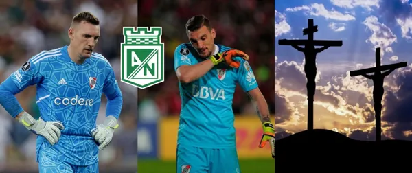 El arquero argentino ha recibido duras críticas por su insólita acción