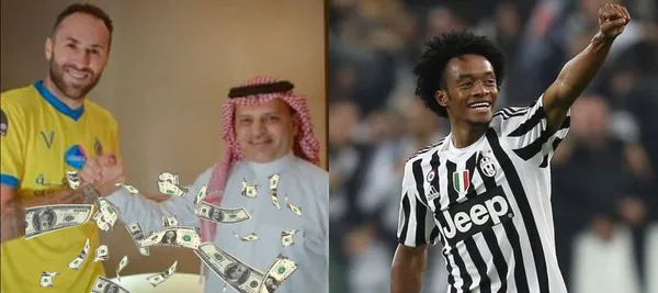 El arquero colombiano dejó Europa para fichar con Al Nassr de Arabia Saudita