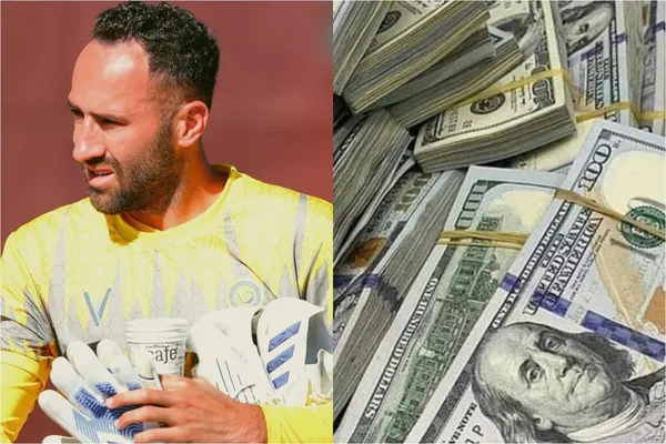 El arquero colombiano dejó Europa para fichar por el club Al Nassr de Arabia Saudita