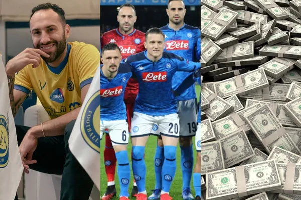 El arquero colombiano no renovó contrato con Napoli para fichar por el club Al Nassr de Arabia Saudita