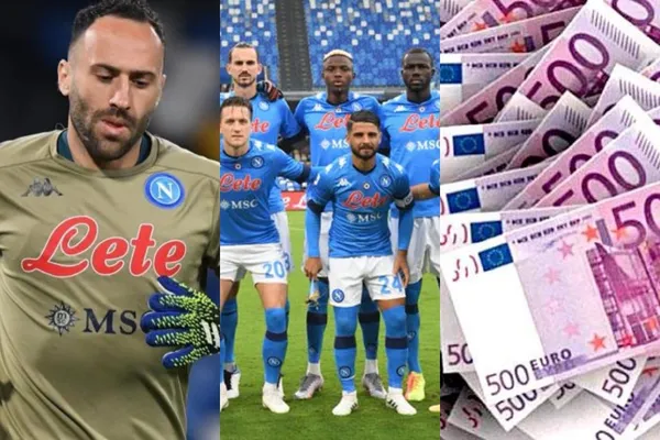 El arquero colombiano no seguiría en Napoli tentado por el millonario sueldo en Arabia Saudita