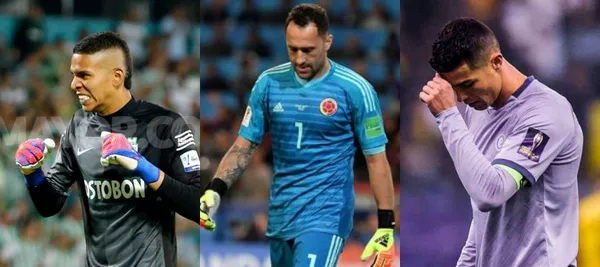 El arquero colombiano no vive un buen momento y ahora recibió la peor noticia de Cristiano Ronaldo