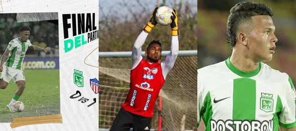 El arquero de Junior fue la gran figura del tiburón ante Atlético Nacional