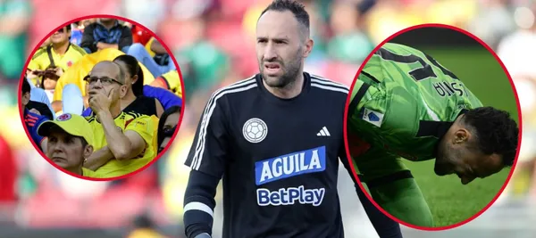 El arquero fue titular en el partido Colombia vs México y está demostrando que no está para la tricolor