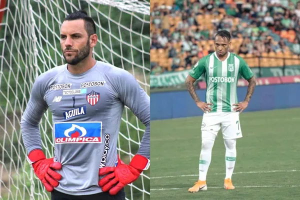El arquero de Junior se vio involucrado en una polémica con Jarlan Barrera en el partido por Copa Colombia