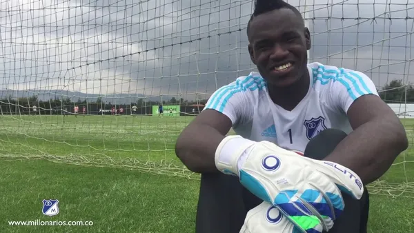 El arquero de Millonarios, Juan Moreno, no ocultó su felicidad tras la convocatoria a la Selección Colombiana.