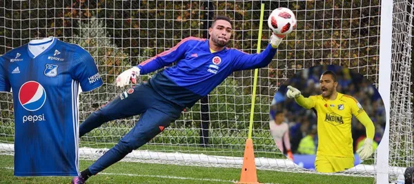 El arquero regresó a Millonarios tras su paso por la selección Colombia en eliminatoria sudamericana