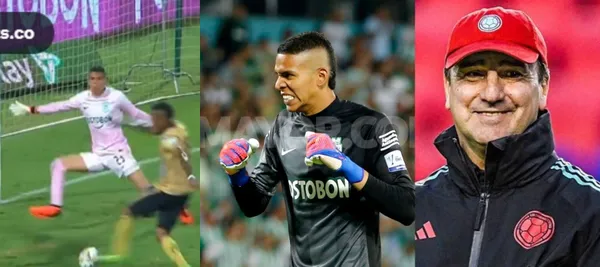 El arquero sigue mostrando un gran nivel con Atlético Nacional