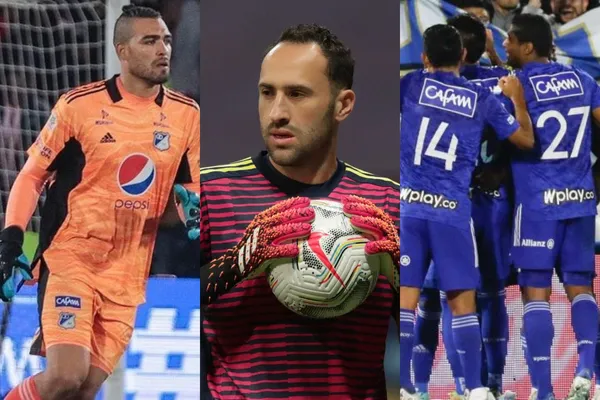 El arquero tuvo una gran acción al estilo David Ospina con Millonarios ante Deportivo Pereira
