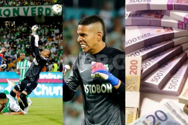 El arquero viene de ser figura en el empate de Atlético Nacional ante Águilas Doradas en la liga Betplay