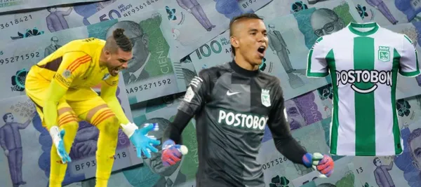 El arquero viene de ser figura en el partido Atlético Nacional vs Deportivo Pereira