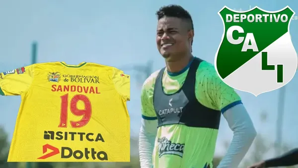El as bajo la manda del Deportivo Cali con Chino Sandoval ahora en Cartagena