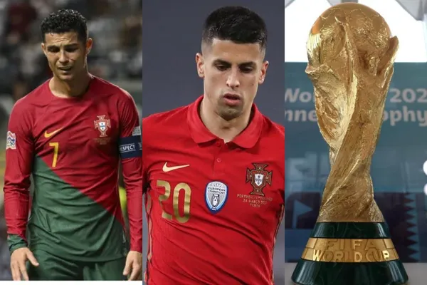 El astro del Manchester United no vive un buen momento en la Selección de Portugal previo al inicio de la Copa Mundo