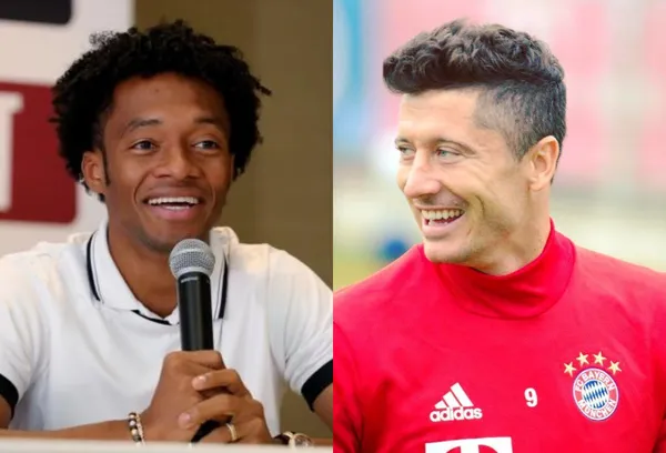 El astro polaco también tiene dotes artísticas y le está haciendo frente a jugadores famosos en esas lides como Juan Guillermo Cuadrado.