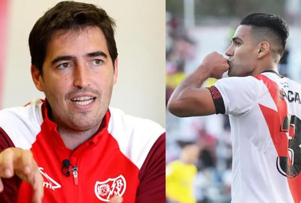 El atacante colombiano sintió algunas diferencias deportivas que presenta con el entrenador del Rayo Vallecano.