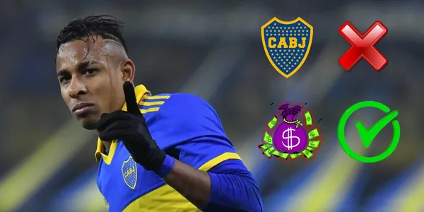 El atacante colombiano y una decisón que perjudica los intereses xeneizes