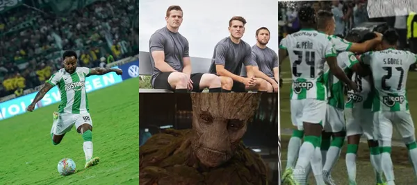 El atacante fue la gran figura de Atlético Nacional tras marcar un golazo en el estadio Atanasio Girardot