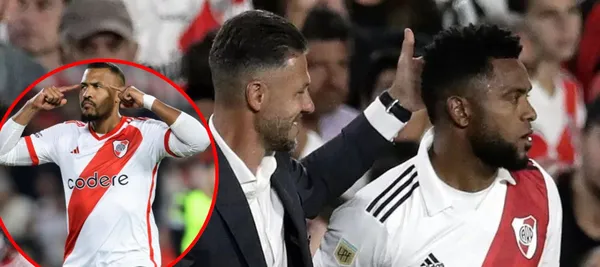 El atacante venezolano dejó botado al equipo argentino tras rescindir su contrato