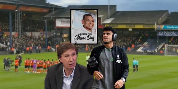 El Bambino Pons tuvo un emotivo gesto con Luis Díaz en su regreso al Liverpool.