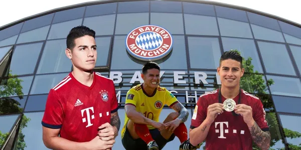 El Bayern Munich tuvo un emotivo gesto con James Rodríguez y con toda Colombia.