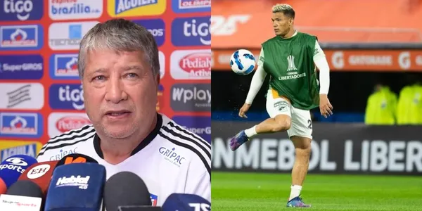 El Bolillo Gómez en Junior FC le mandó un inesperado sablazo a Teófilo Gutiérrez.