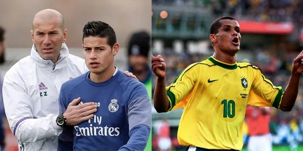 El brasileño Rivaldo habló sobre la llegada del colombiano James Rodríguez al Everton y le mandó una indirecta a Zidane que lo tuvo en la banca