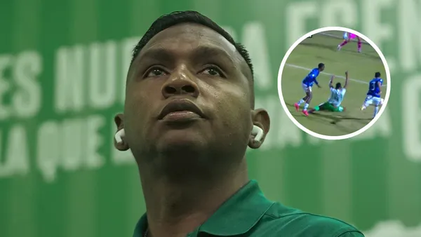 El Búfalo rompió el silencio respecto a la polémica sanción de la DIMAYOR Foto: Nacionaloficial y Captura de Win Sports