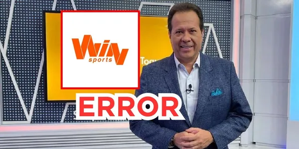 El Cantante del Gol cometió un grosero error en Win Sports y se hizo viral en Colombia.