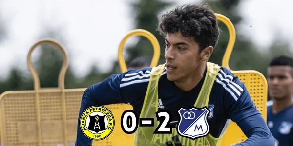 El canterano Juan Esteban Carvajal tuvo la posibilidad de anotar su primer tanto como futbolista profesional.