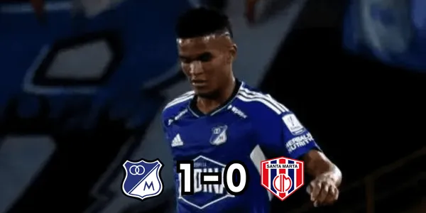 El canterano Samuel Asprilla, pone a soñar a Millonarios con meterse nuevamente en los cuadrangulares.