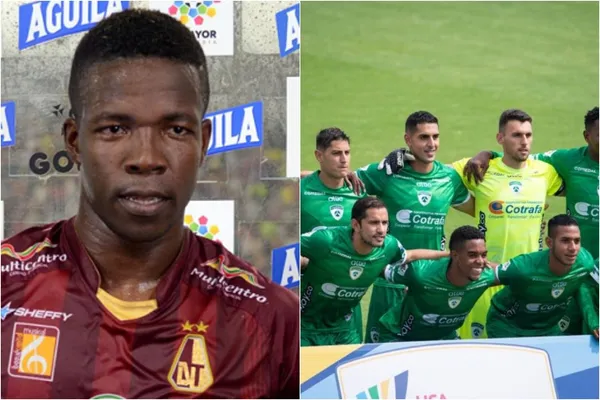 El capitán del Deportes Tolima hizo una jugada sucia contra un rival