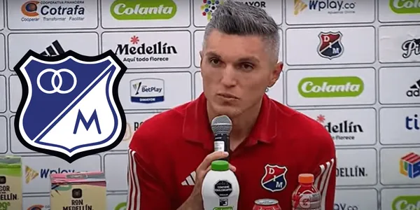 El capitán del Deportivo Independiente Medellín, Daniel Torres, tuvo estas palabras para los jugadores de Millonarios.