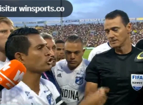 El capitán de Millonarios le dio una lección al árbitro central Wilmar Roldán por lo sucedido con Daniel Cataño
