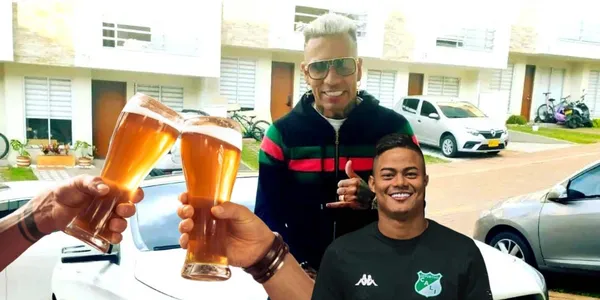 El Chino Sandoval mandó un sablazo desde el Deportivo Cali sobre el tema de su posible problema con los tragos.