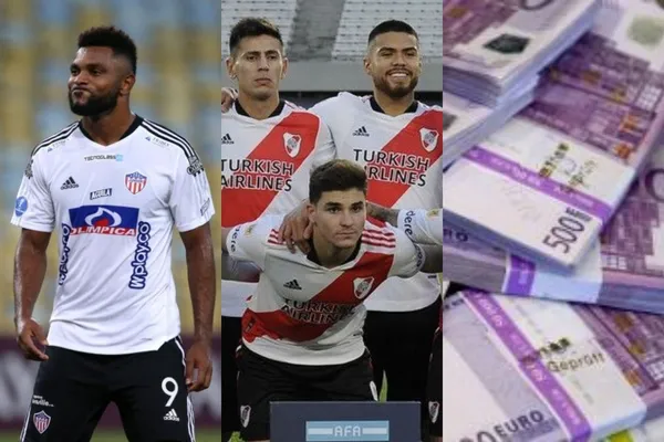 El club argentino estaría negociando con Junior por el delantero colombiano