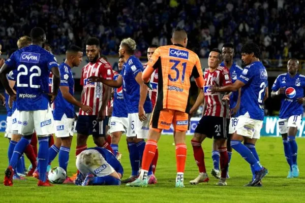 El club embajador empató sin goles ante Junior en El Campín.