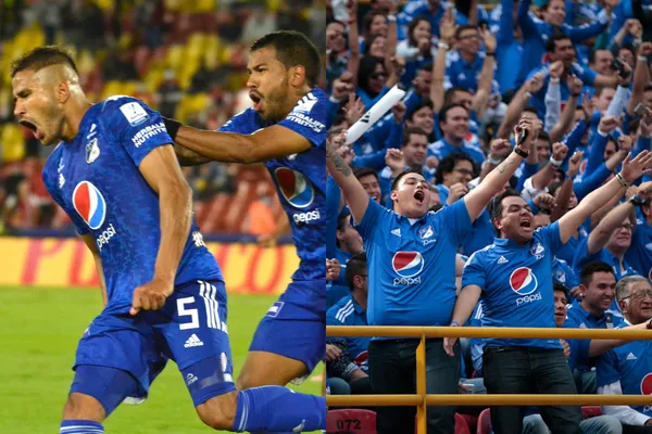 El club embajador ganó 2-1 ante el cuadro cardenal en el estadio El Campín.