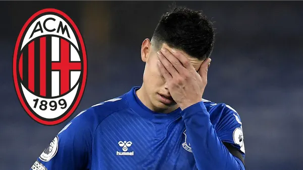 El club italiano tendría en la mira otros volantes como Isco o Hakim Ziyech por encima de James para concretar su nuevo volante ofensivo