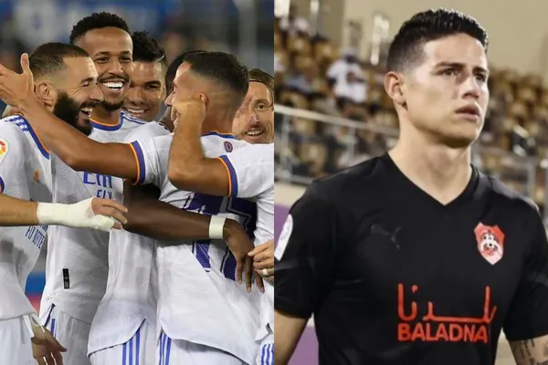 El club merengue se coronó campeón de la liga de España tras vencer por goleada a Espanyol.