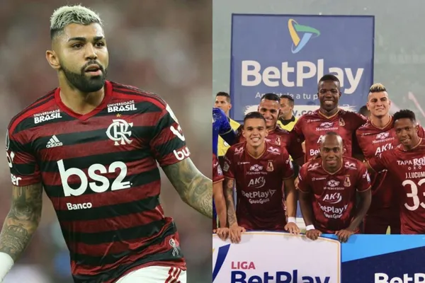 El club pijao está jugando ante Flamengo en Brasil por la Copa Libertadores