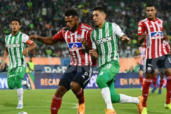 El club verdolaga eliminó a Junior de la liga colombiana y podría fichar a un jugador del tiburón