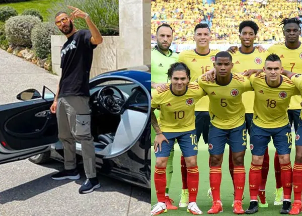 El colombiano Alfredo Morelos pese a que no tiene los ingresos de Karim Benzema, puede presumir de un Lamborghini como el francés que juega en el Real Madrid.