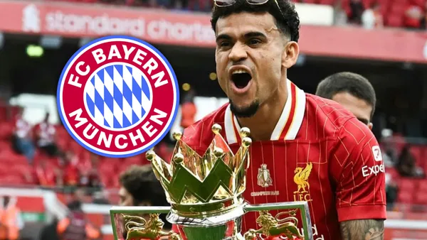 El colombiano aún tiene un nuevo beneficiado en su posible salida del Liverpool Foto: Escudoteca y Luis Díaz