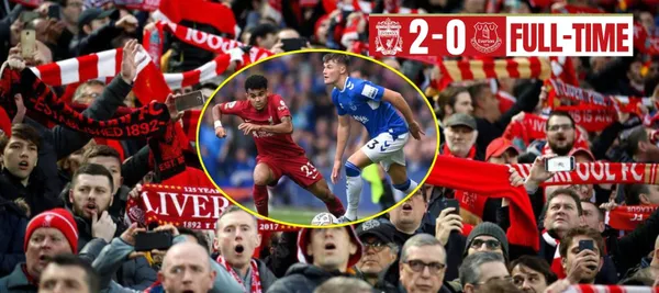 El colombiano brilló en la victoria 2-0 de Liverpool ante Everton