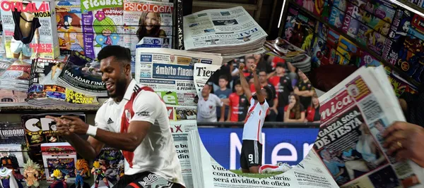 El colombiano brilló con River Plate en el empate 2-2 ante Colón